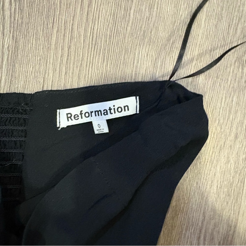 Reformation Black Dress 
Sz 0 - Picture 7 of 9